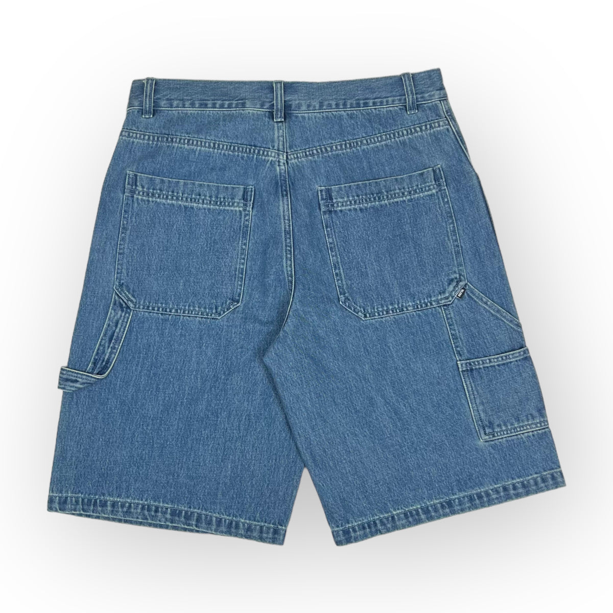 【SATIIIZ】Haro Carpenter Bermuda Denim Pants HZCX FASHION Mens Streetwear Jorts Baggy Wide Leg Denim