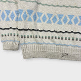 Vintage 80/90s Aztec Patterned Knitted Jumper | XL