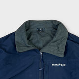 Mont Bell Fleece Lined Nylon Harrington Jacket | Large