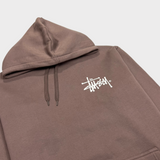 Stussy Basic Spellout Hoodie | Small (Oversized)