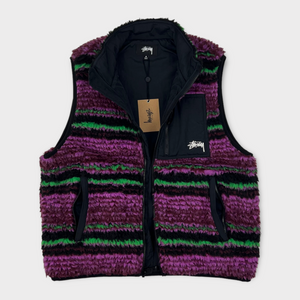 Stussy Sherpa Vest Jacket | Medium