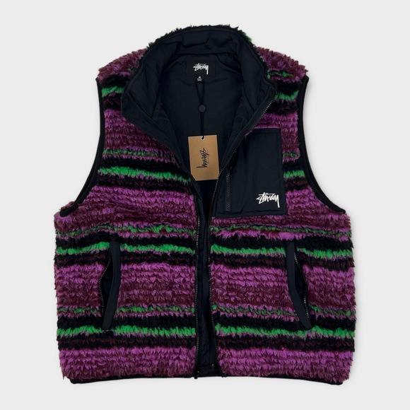 Stussy Sherpa Vest Jacket | Medium
